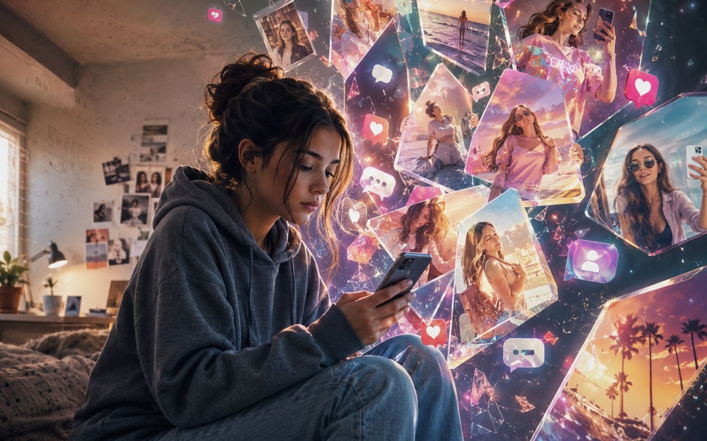 Redes sociales y adolescencia: crecer mirándose en un espejo que no siempre es real